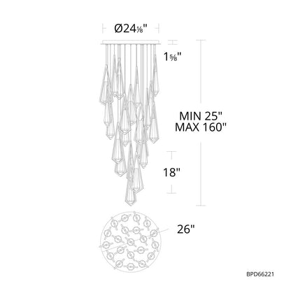 Schobek Crystal Round Chandelier 18 Light - Richardrider