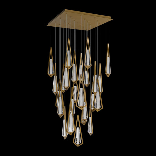 Schobek Crystal Linear Chandelier 25 Light - Richardrider