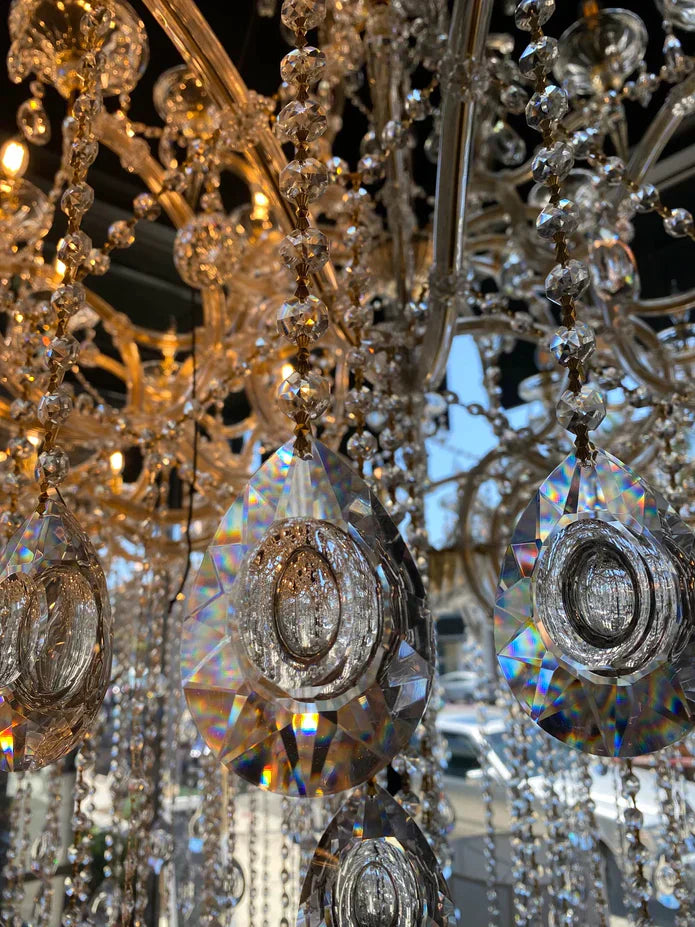 Classic Modern Multi-layers Crystal Chandelier for Staircase/Foyer/Villa - Richardrider