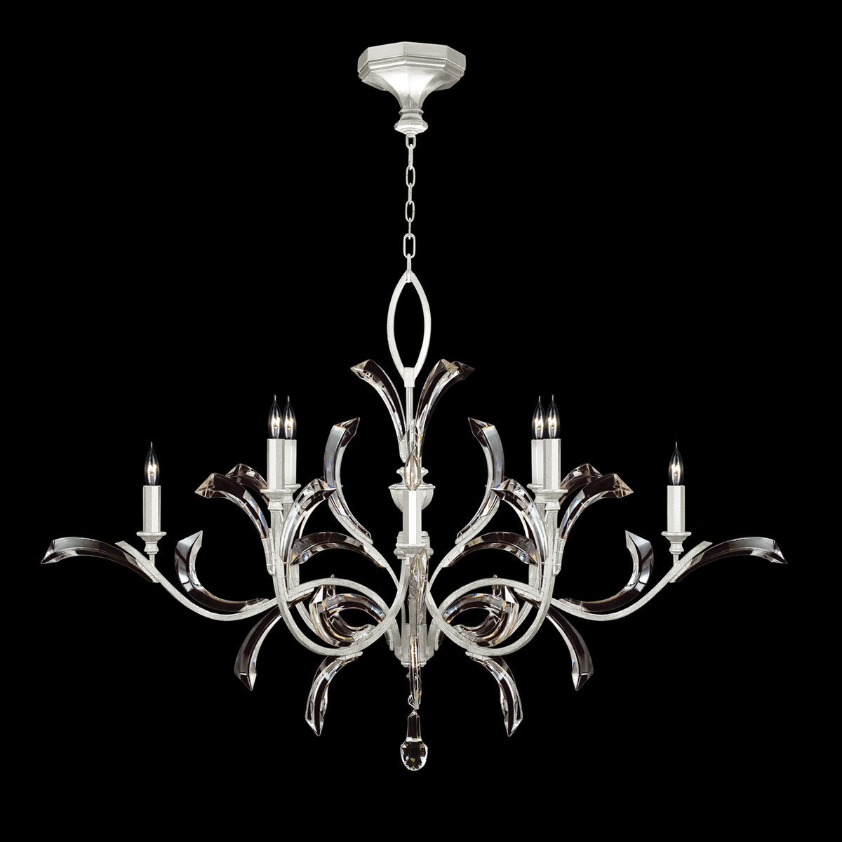 Lucea Beveled Arcs 8 - Light Chandelier - Richardrider