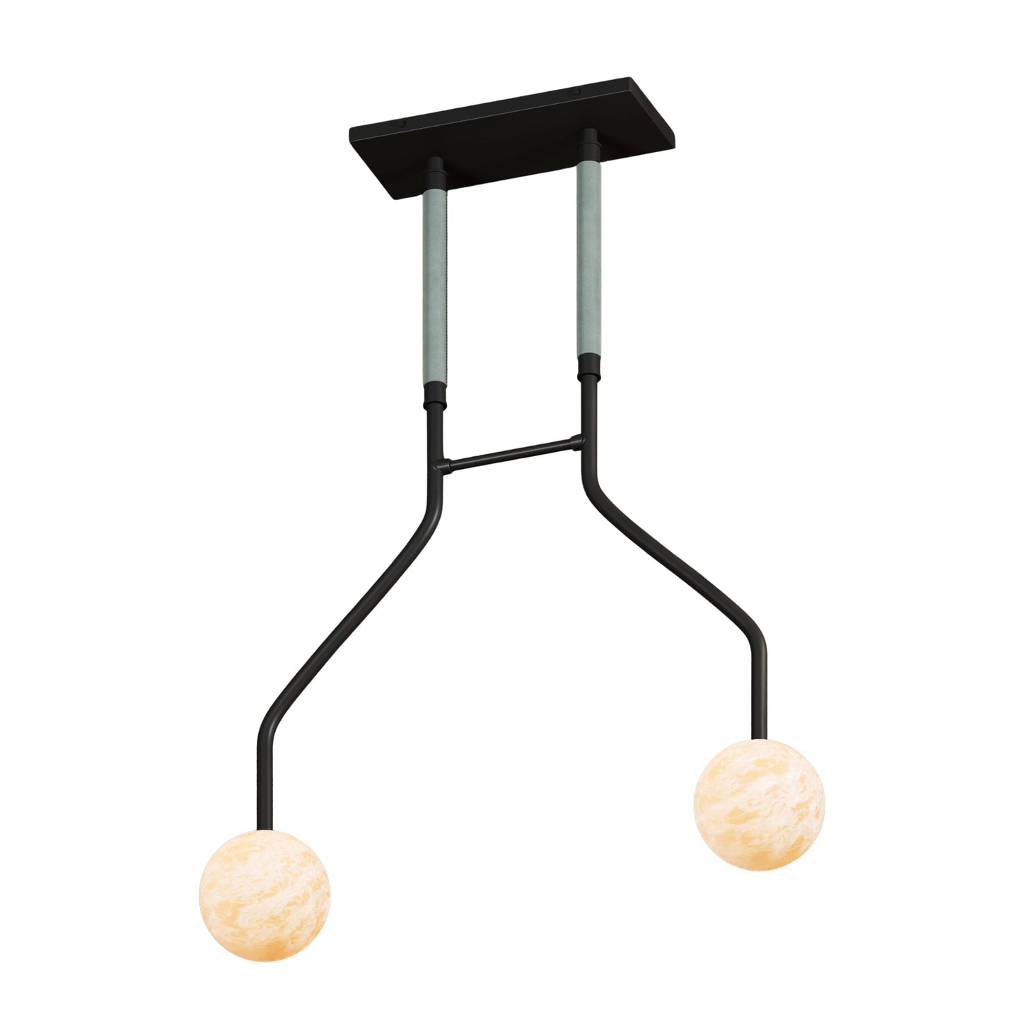 Peaks Alabaster Vanity Pendant