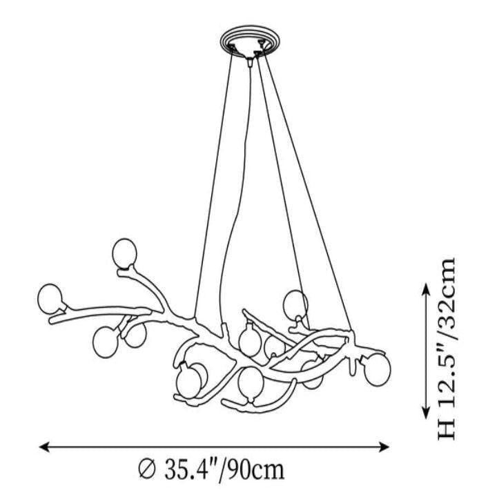 Boho Tree Branch Modern Chandelier - Richardrider