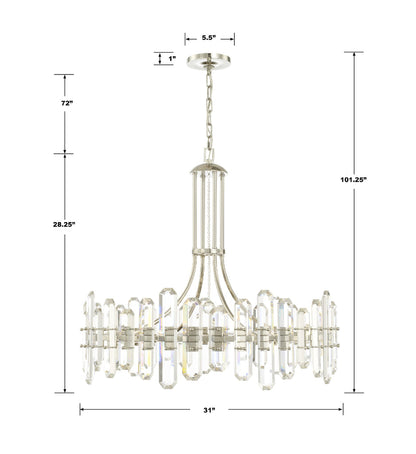 Balton 12 Light Chandelier - Richardrider