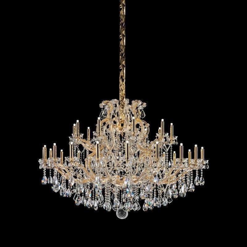 Classical Maria Theresa 15-60 Light Crystal Glass Chandelier - Richardrider