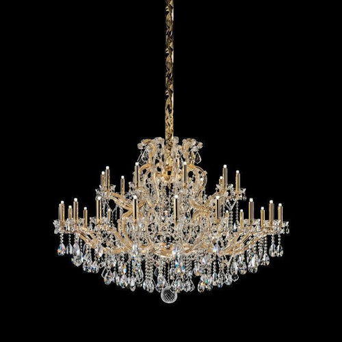 Classical Maria Theresa 15-60 Light Crystal Glass Chandelier - Richardrider