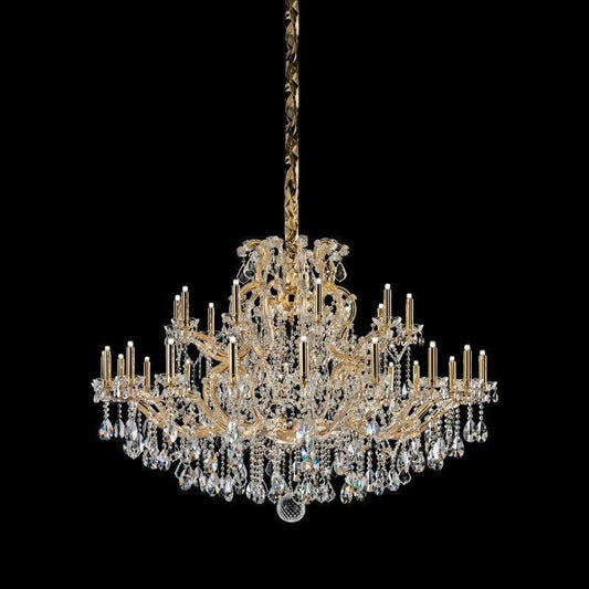 Classical Maria Theresa 15-60 Light Crystal Glass Chandelier - Richardrider