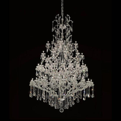 Classical Maria Theresa 35/65 Light Crystal Glass Chandelier - Richardrider