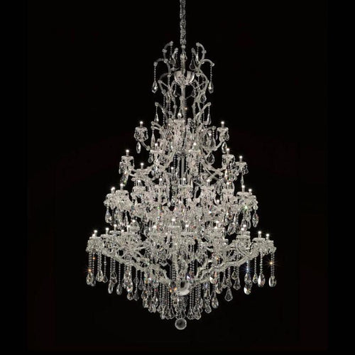 Classical Maria Theresa 35/65 Light Crystal Glass Chandelier - Richardrider