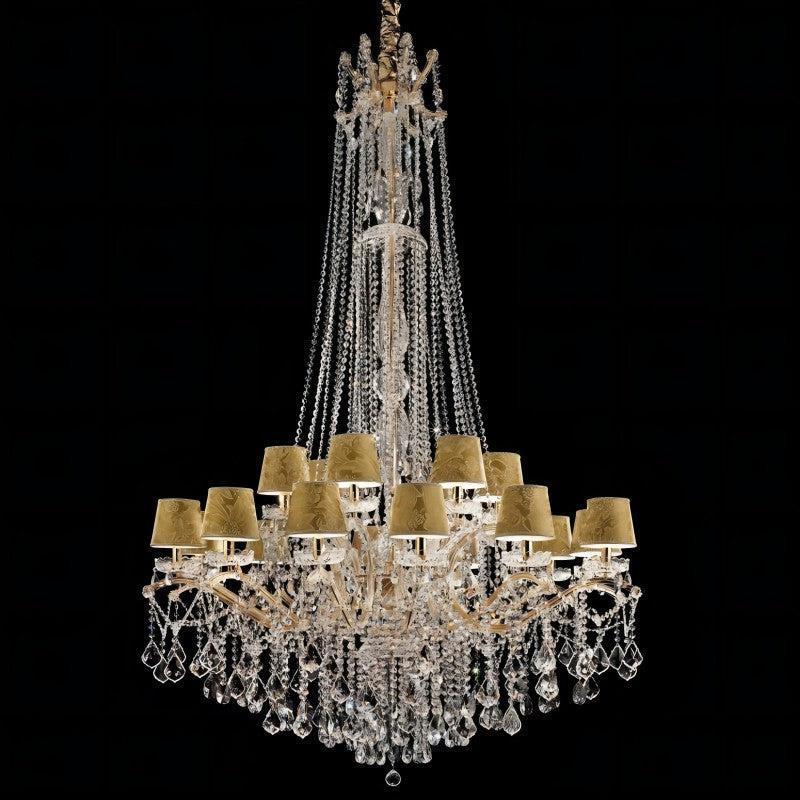 Classical Maria Theresa 18 Light Crystal Glass Chandelier - Richardrider