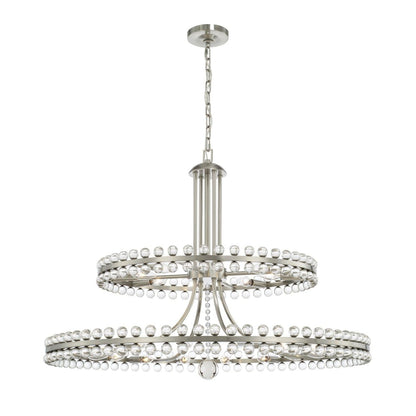 Clover 24 Light Crystal Chandelier 39''W - Richardrider
