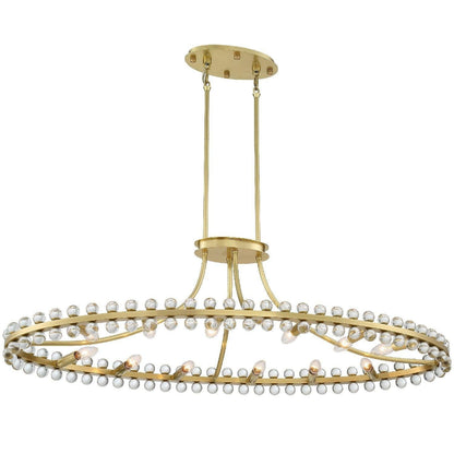 Clover Crystal Light Chandelier 45''W - Richardrider