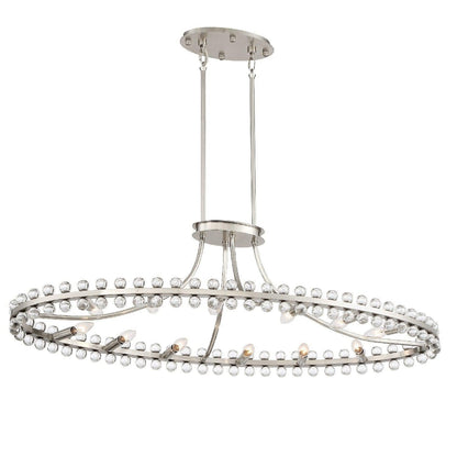 Clover Crystal Light Chandelier 45''W - Richardrider