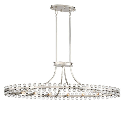 Clover Crystal Light Chandelier 45''W - Richardrider