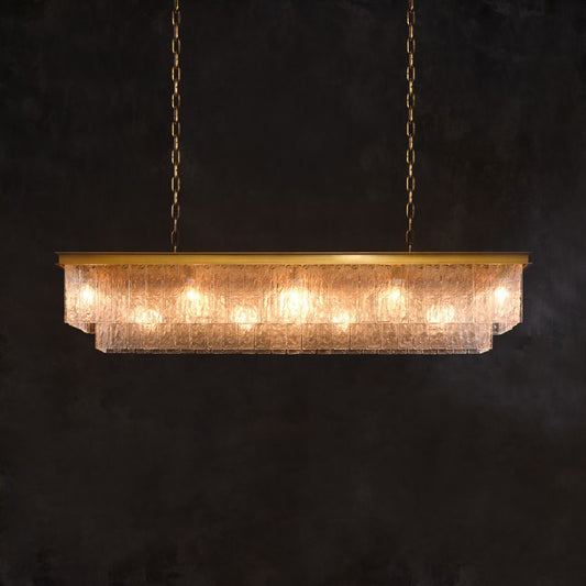 Claire Crystal Rectangular Chandelier - Richardrider