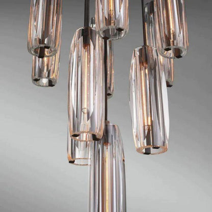 Camellia Crystal 10-Light Round Chandelier - Richardrider