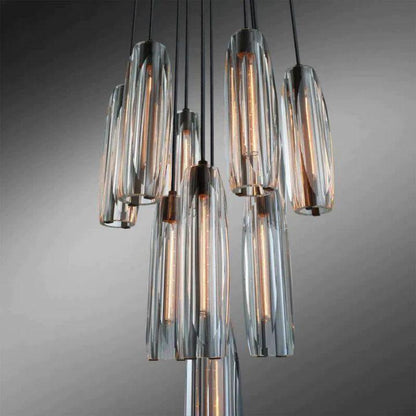 Camellia Crystal 10-Light Round Chandelier - Richardrider