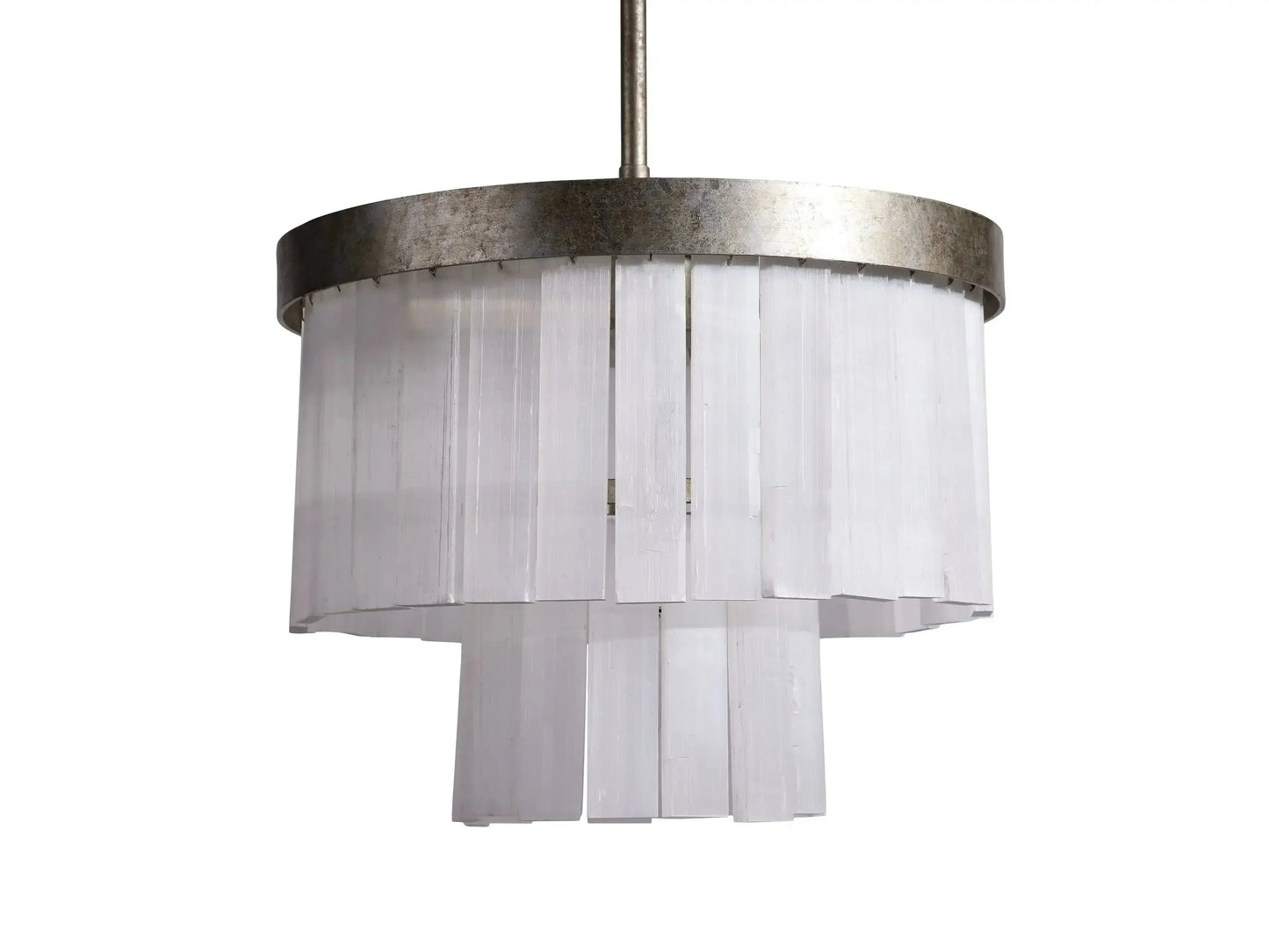 Cameron 2 Tier Selenite Chandelier