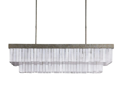 Cameron Rectangular Selenite Chandelier