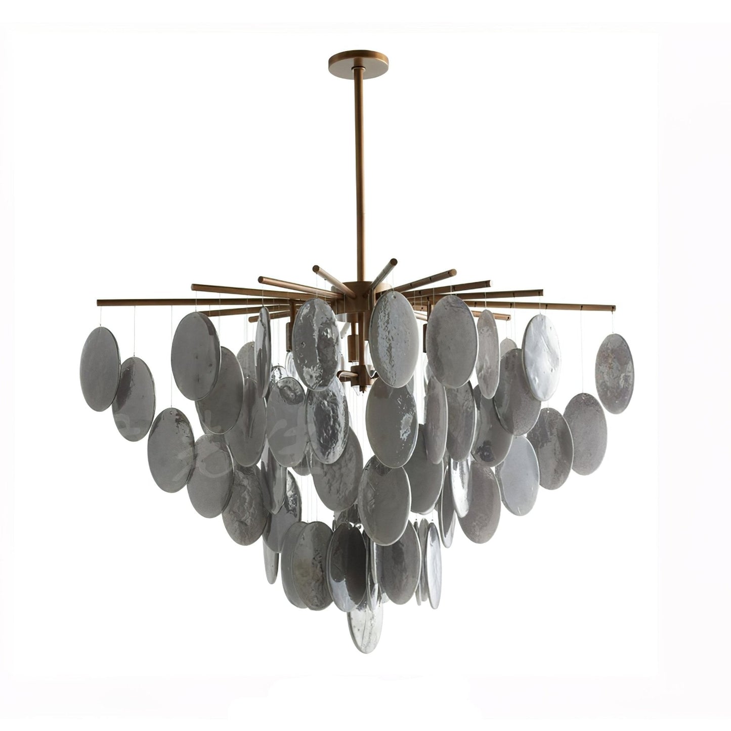 Cascading Selenite Disc Chandelier - Richardrider