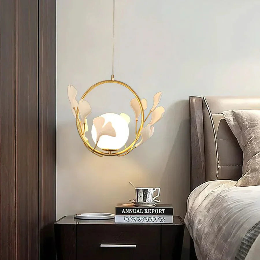 Ceramic Ginkgo Pendant Lamp - Richardrider