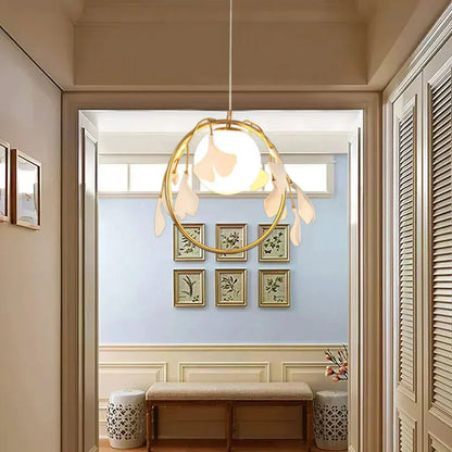 Ceramic Ginkgo Pendant Lamp - Richardrider
