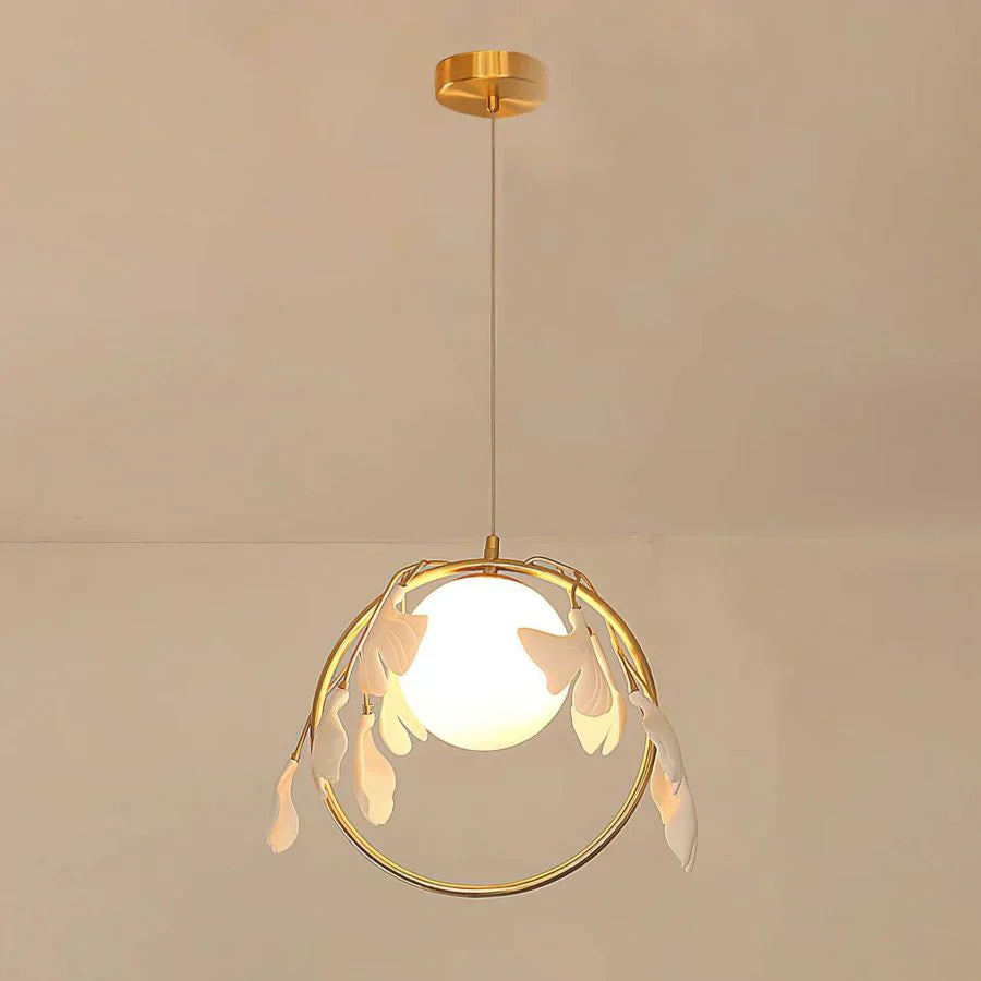 Ceramic Ginkgo Pendant Lamp - Richardrider