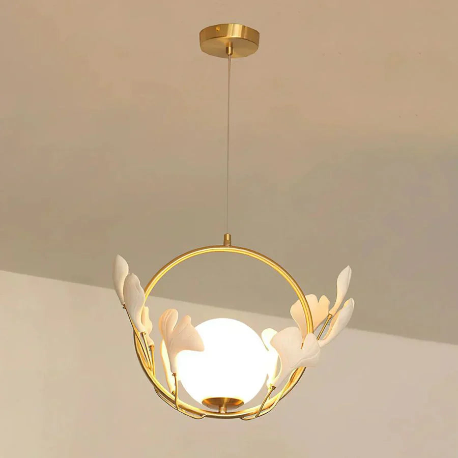 Ceramic Ginkgo Pendant Lamp - Richardrider