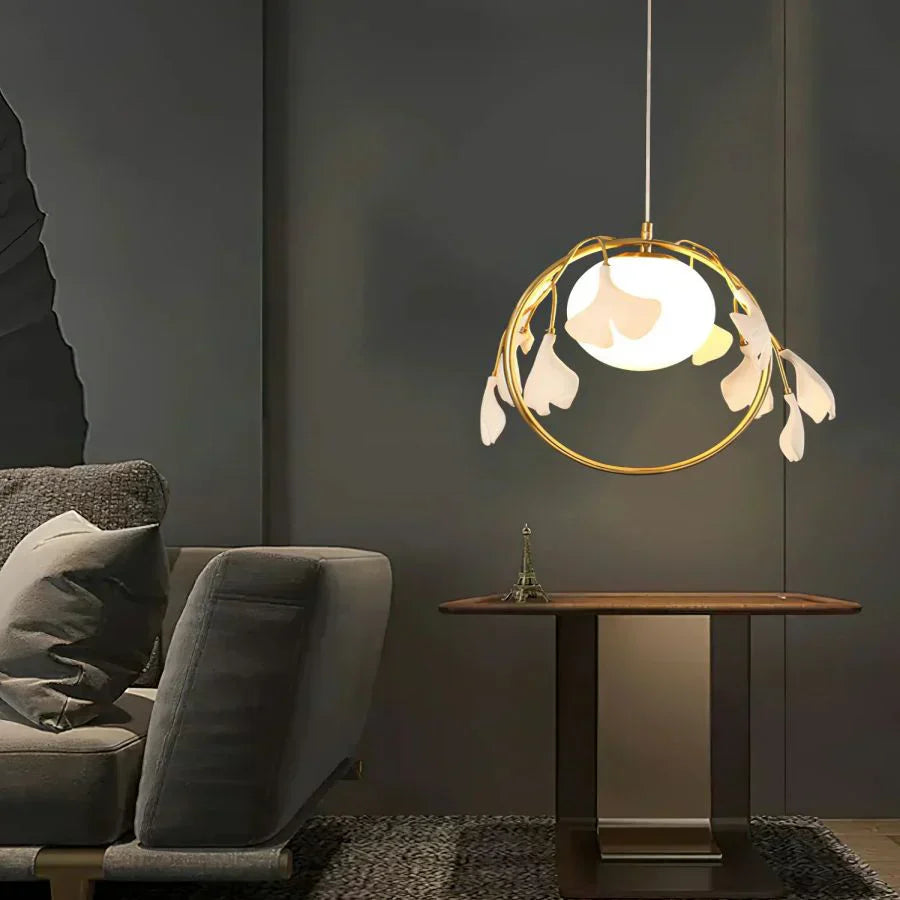 Ceramic Ginkgo Pendant Lamp - Richardrider