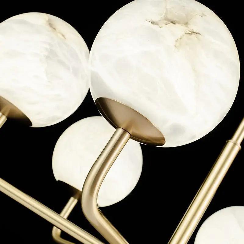 Alabaster Modern Global Dining Chandelier - Richardrider