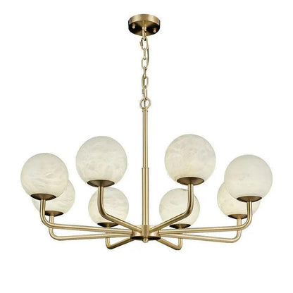 Alabaster Modern Global Dining Chandelier - Richardrider