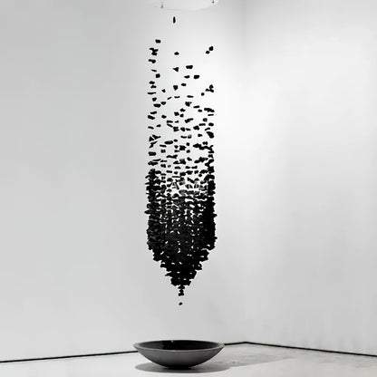 Black Stones Chandeliers