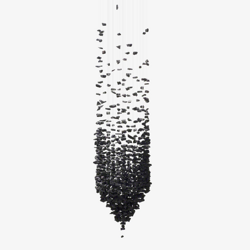 Black Stones Chandeliers