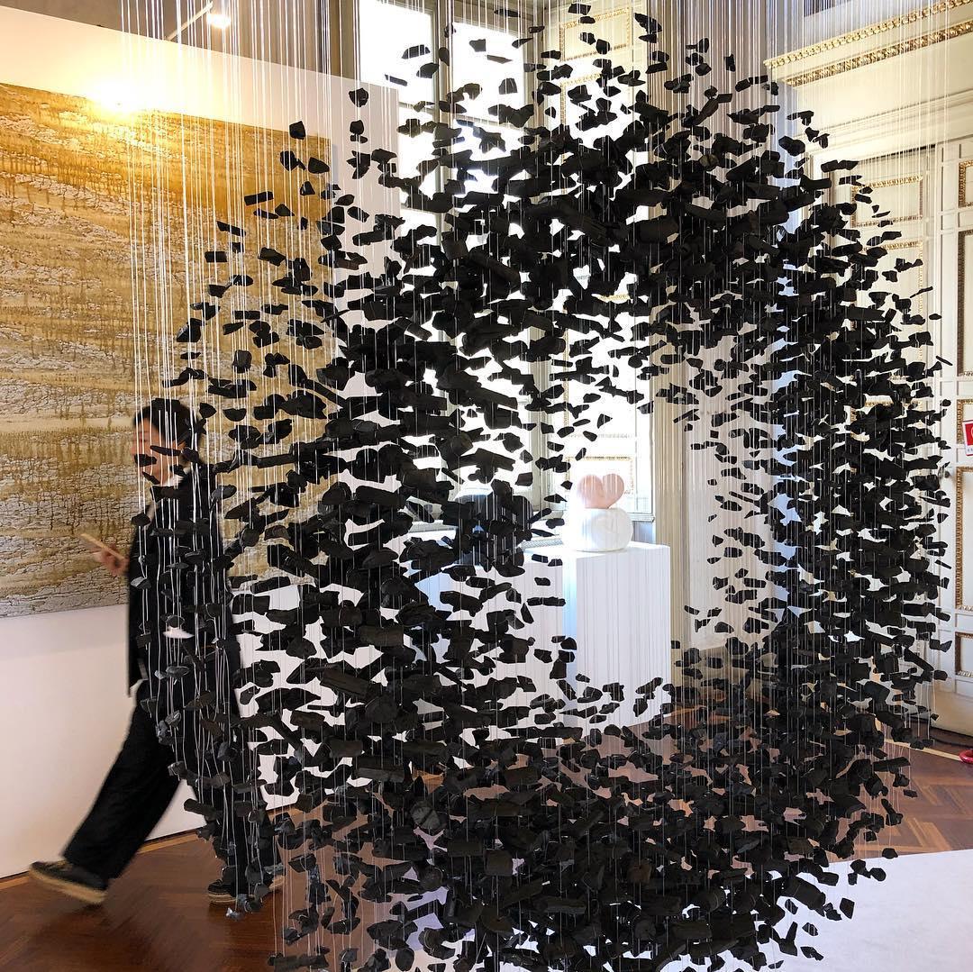 Charcoal Stone Crystal Chandeliers S to Z