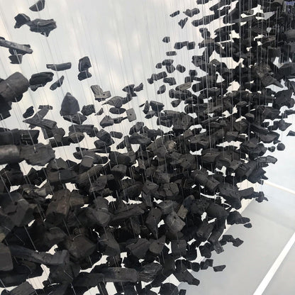 Charcoal Stone Crystal Chandeliers S to Z