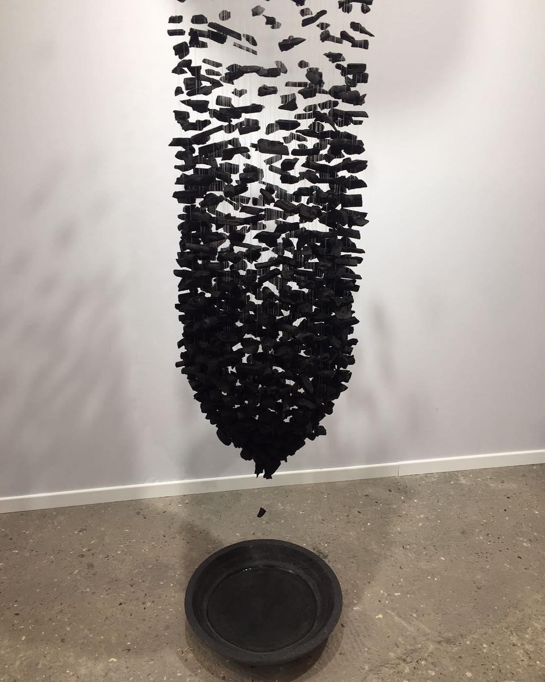 Charcoal Stone Crystal Chandeliers M to R