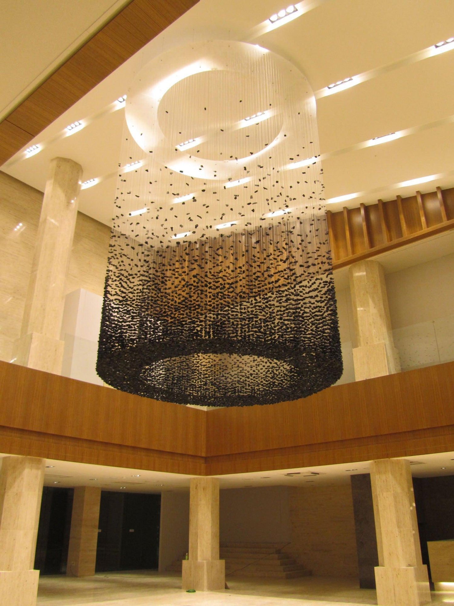 Charcoal Stone Crystal Chandeliers S to Z