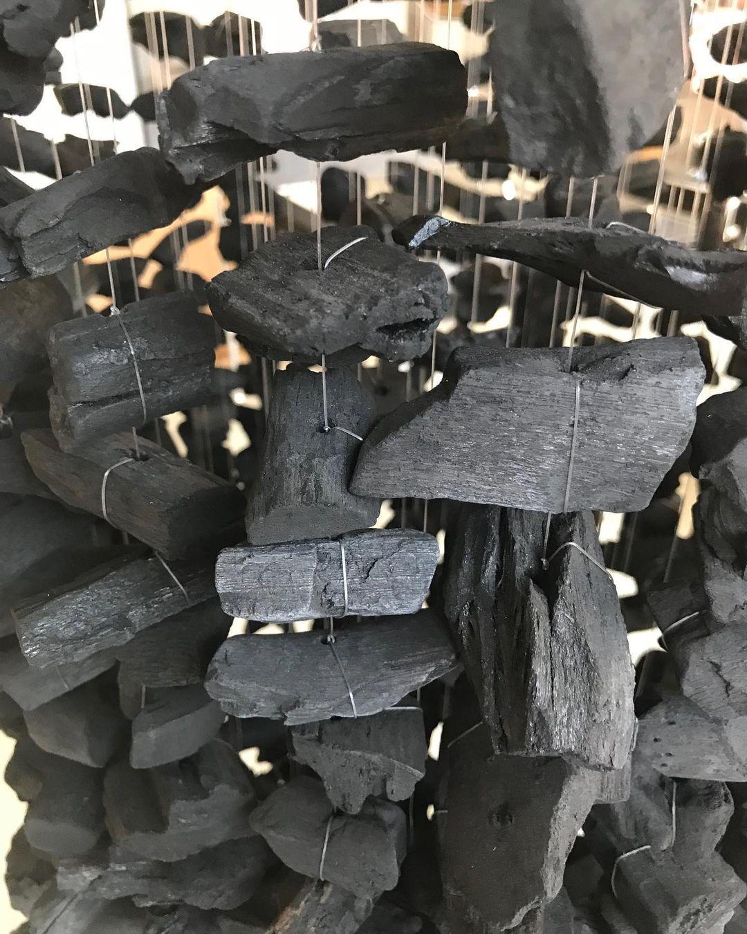 Charcoal Stone Crystal Chandeliers S to Z