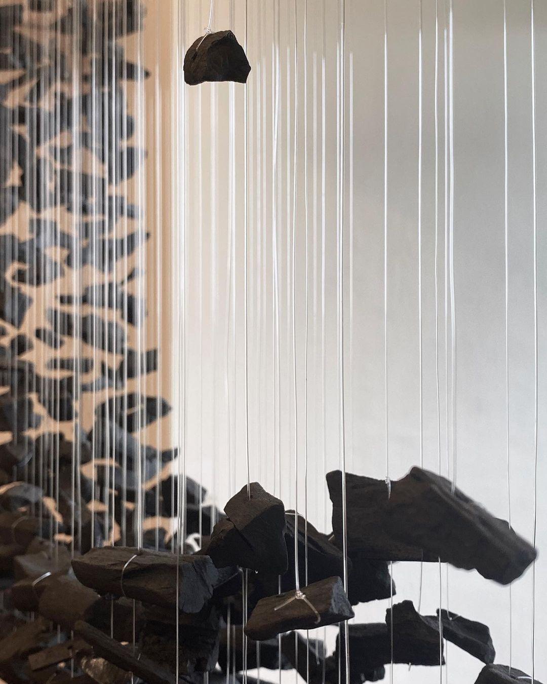 Charcoal Stone Crystal Chandeliers S to Z