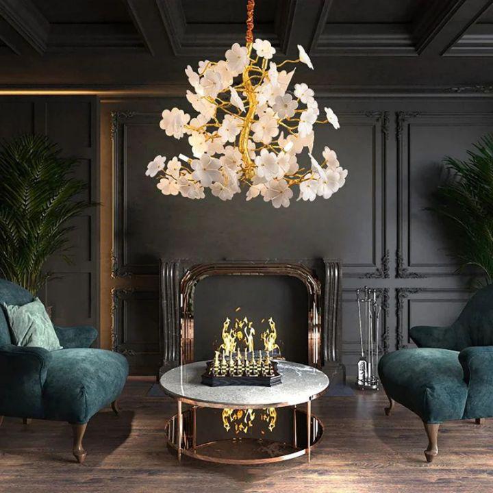 Cherry Dining Room Branch Chandelier - Richardrider