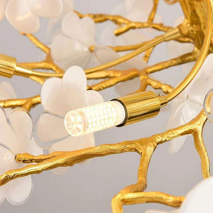 Cherry Dining Room Branch Chandelier - Richardrider