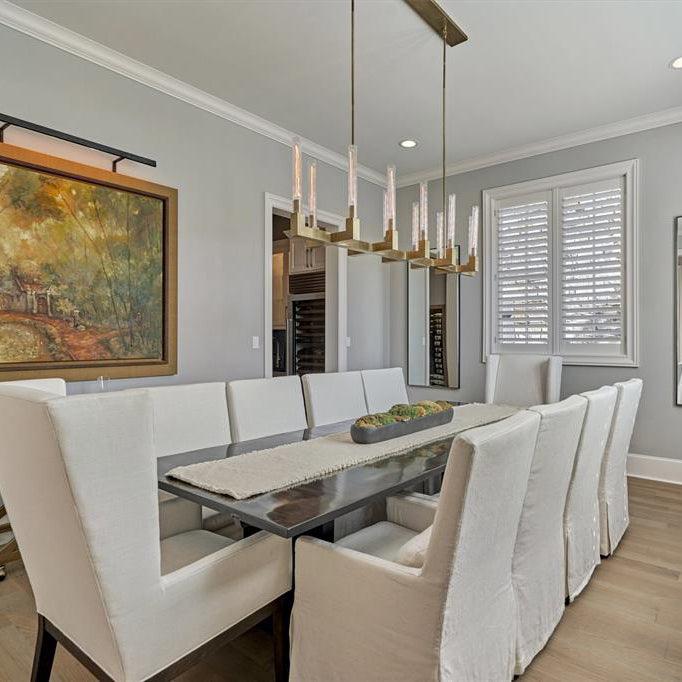 Modern Linear Round/Linear Tubular Glass Chandelier for Dining Room/Kitchen Island