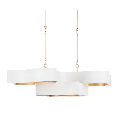 Classic Lotus 1 Tier 6 Light Chandelier - Richardrider