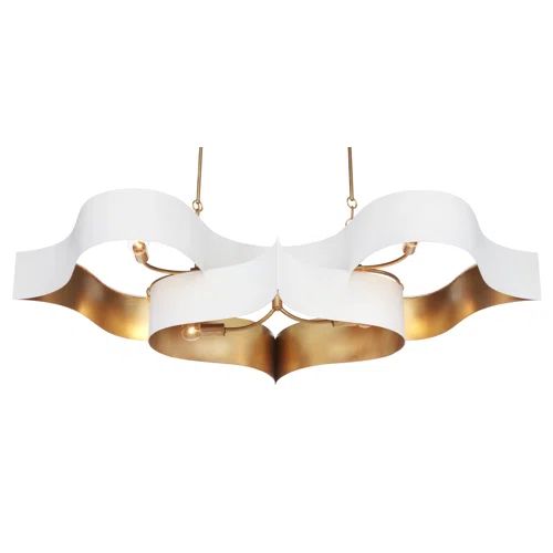 Classic Lotus 1 Tier 6 Light Chandelier - Richardrider