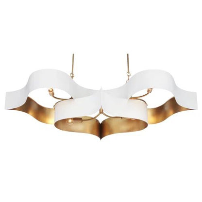 Classic Lotus 1 Tier 6 Light Chandelier - Richardrider