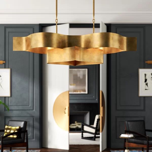 Classic Lotus 1 Tier 6 Light Chandelier - Richardrider