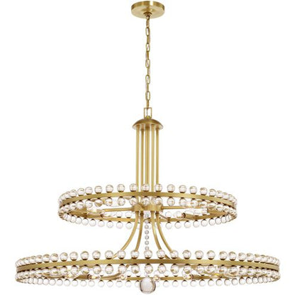 Caven 24 Light 2-Tier Chandelier 39'' - Richardrider