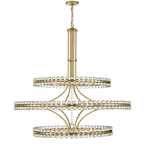 Caven 24 Light 3-Tier Chandelier 48'' - Richardrider