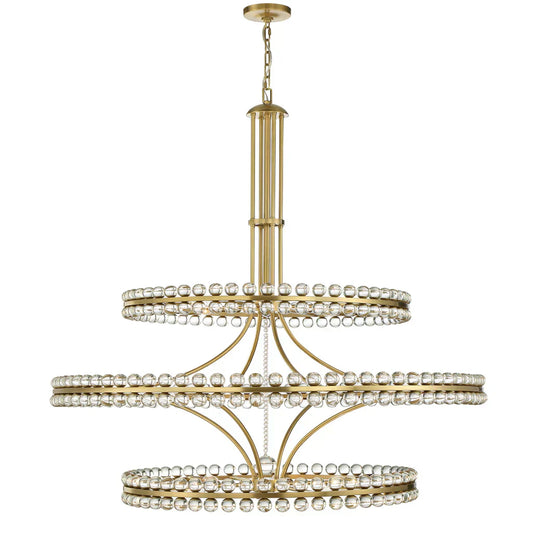 Caven 24 Light 3-Tier Chandelier 48'' - Richardrider