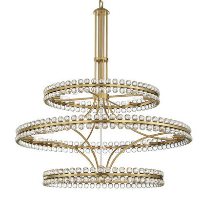 Caven 24 Light 3-Tier Chandelier 48'' - Richardrider