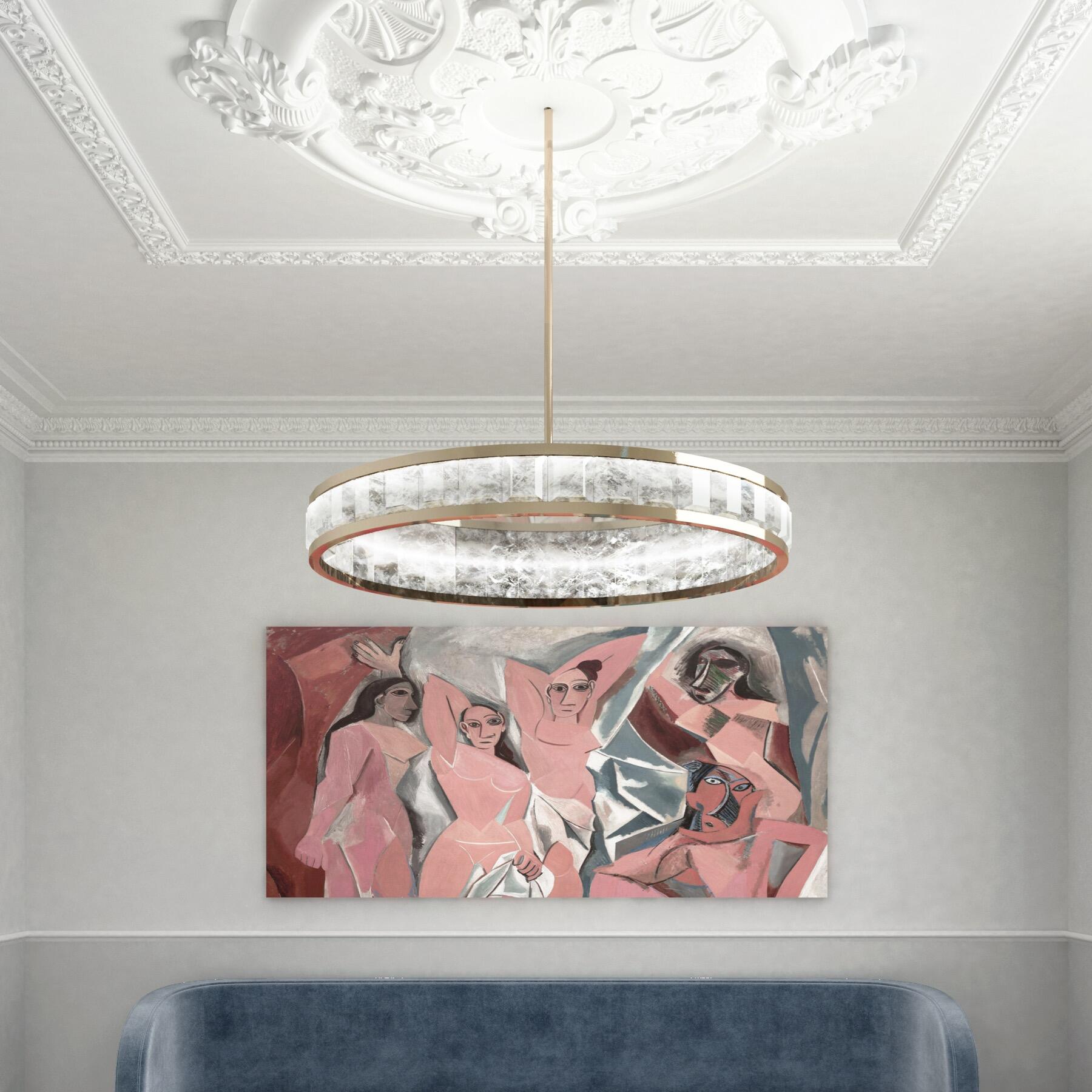 Rock Crystal Concorde Chandelier - Richardrider